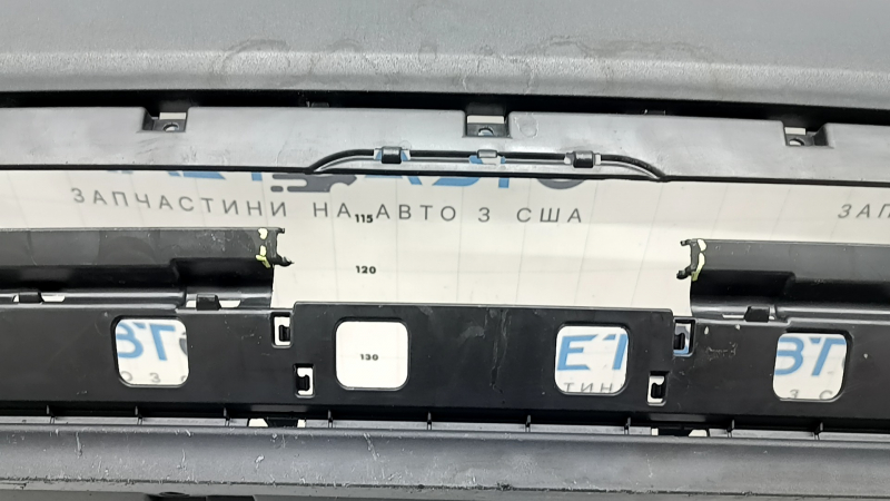 Rear bumper bare Ford Escape MK4 20-26 USA without parking sensors and towbar, structure, broken, scratches, missing fragments