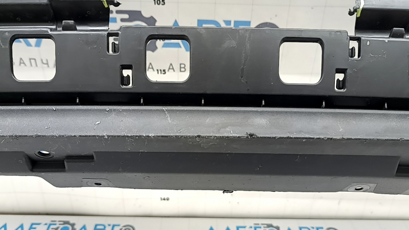 Rear bumper bare Ford Escape MK4 20-26 USA without parking sensors and towbar, structure, broken, scratches, missing fragments