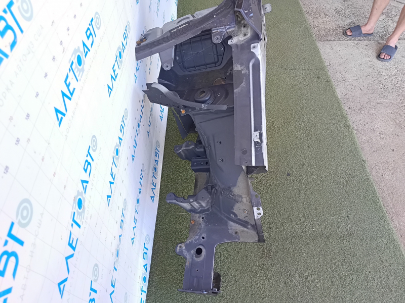 Front left quarter panel for VW Tiguan 09-18, graphite LD7P, sawn off, without threshold