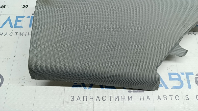 Right rear pillar trim for Audi A4 B9 17-17, gray, dry-cleanable