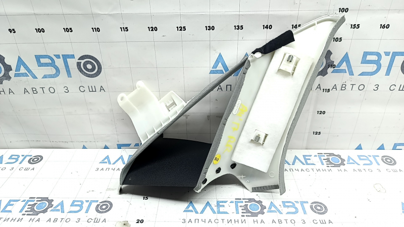 Right rear window trim panel for Audi A4 B9 17-17, gray, dry-cleanable, scratches