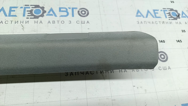 Upper right front pillar trim for Audi A4 B9 17-17, gray, Bang and Olufsen, dry-cleanable