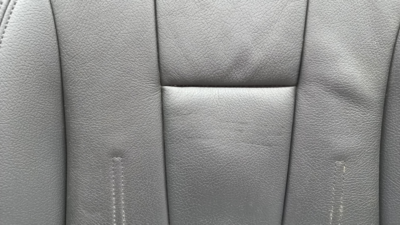 Left rear seat backrest for Audi A4 B9 17-19, black leather, heated, dry-cleanable
