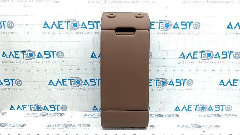 Rear seat backrest, 2nd row, center, Audi A6 C8 19-25, light brown leather