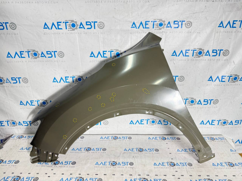 Front left fender Nissan Rogue 14-20 steel China, jabs