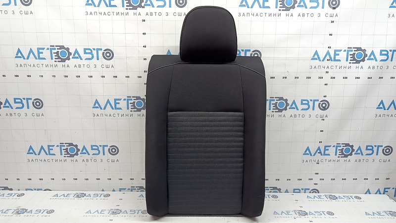 Left rear seat backrest for VW Jetta 22-26, black fabric, with headrest