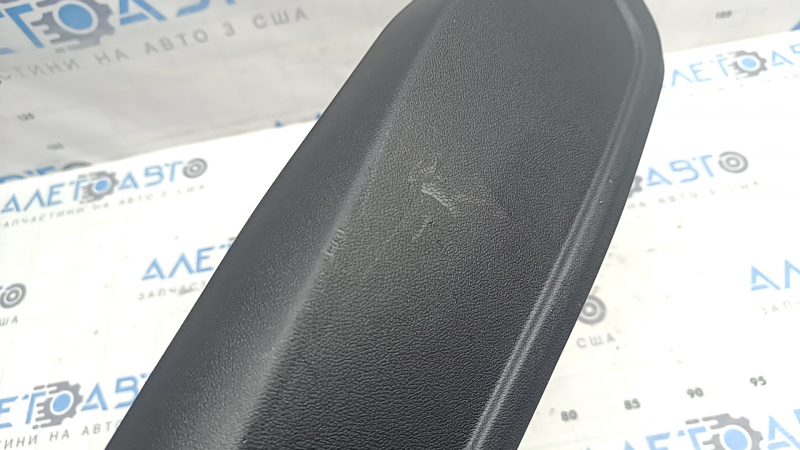 Right side passenger seat trim for VW Jetta 19-25, black, for manual control, worn
