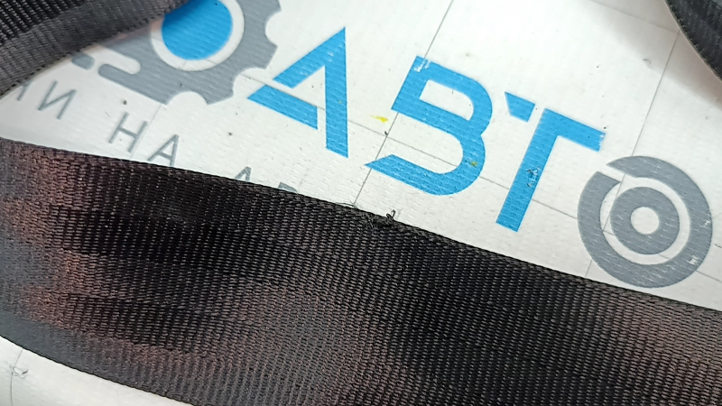 Audi A6 C8 19-19 passenger seat belt with squib, black, broken, worn