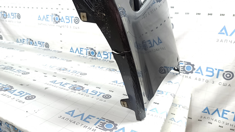 Bare front bumper for Toyota Prius 50 19-22 with parking sensors and PMA, graphite, scratches, cracks, peeling paint