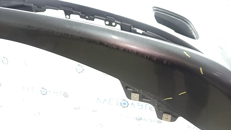 Bare front bumper for Toyota Prius 50 19-22 with parking sensors and PMA, graphite, scratches, cracks, peeling paint