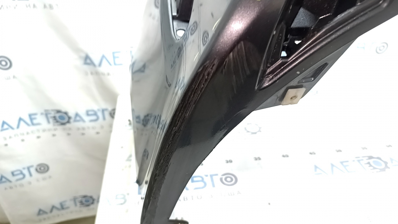 Bare front bumper for Toyota Prius 50 19-22 with parking sensors and PMA, graphite, scratches, cracks, peeling paint