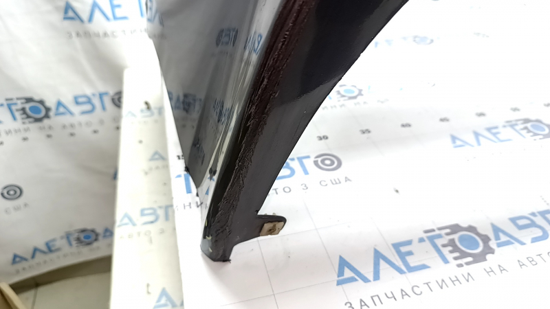 Bare front bumper for Toyota Prius 50 19-22 with parking sensors and PMA, graphite, scratches, cracks, peeling paint
