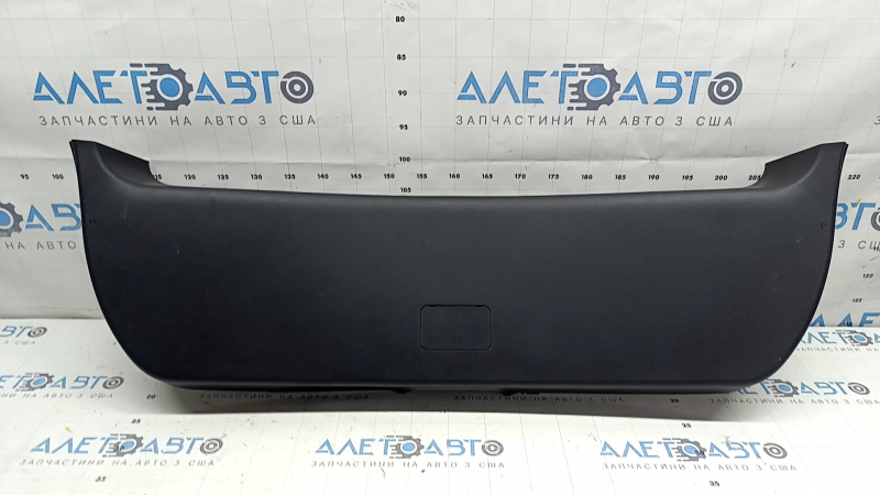 Lower trunk door trim for Toyota Prius 50 16-22, black, worn