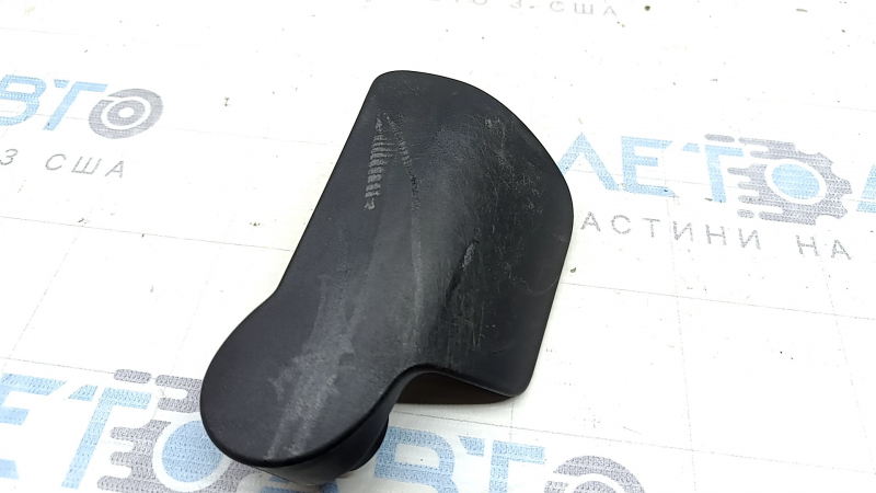 Porsche Macan 15-26 interior black hood release handle with scratches