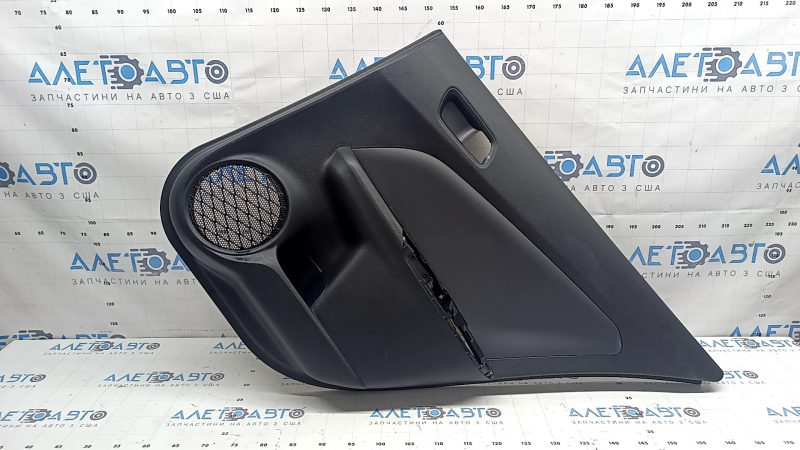 Door trim panel rear right Toyota Prius 50 16-22 black with black leather insert