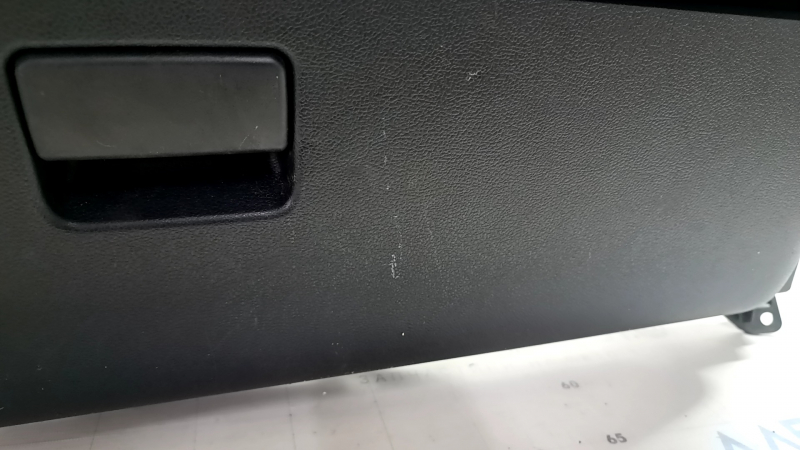 Toyota Prius 50 17-22 black dashboard with airbag, crack in mount, scratches on glove compartment