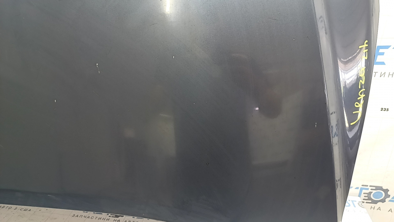 Naked hood of Toyota Venza 21-24 aluminum, graphite 1K9, chips