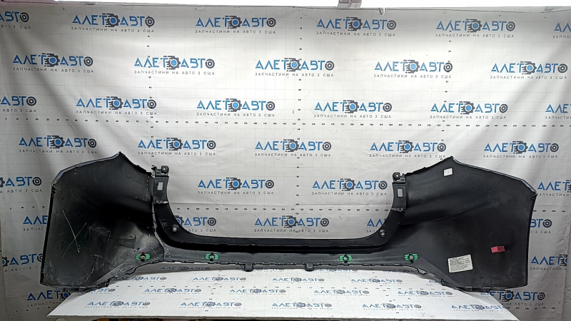 Bare rear bumper for Toyota Venza 21-24 with parking sensors, Limited, XLE, graphite, scratches, broken fasteners, cracked
