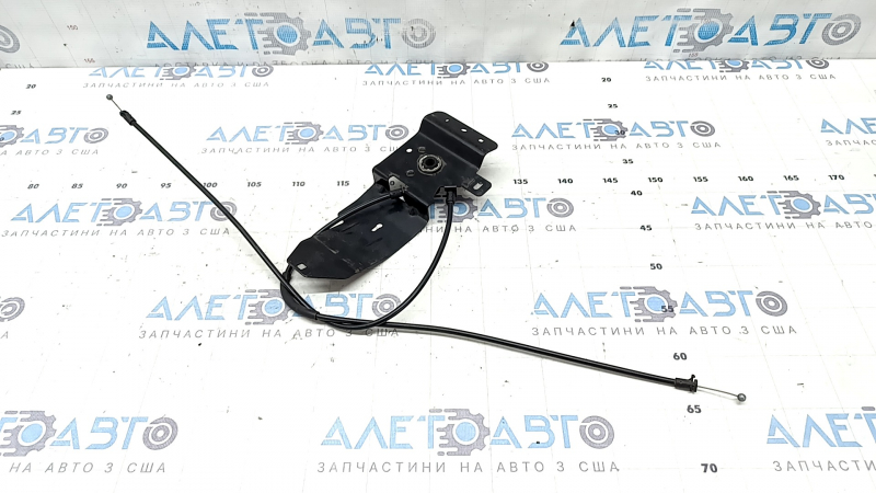 Bracket for the hood release handle of the Audi A6 C8 19-25 with cables