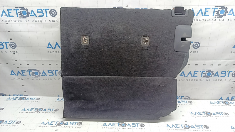 Right rear seat back for Toyota Venza 21-24 Limited, black leather, perforated, with belt and armrest