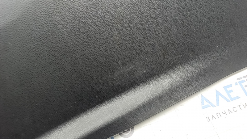 Left side center console trim for Toyota Venza 21-24, black, scratches, whitened plastic