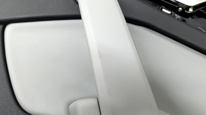 Door trim panel rear right Audi Q5 80A 21-24 black, armrest and insert gray leather, with overlays, with handle, worn
