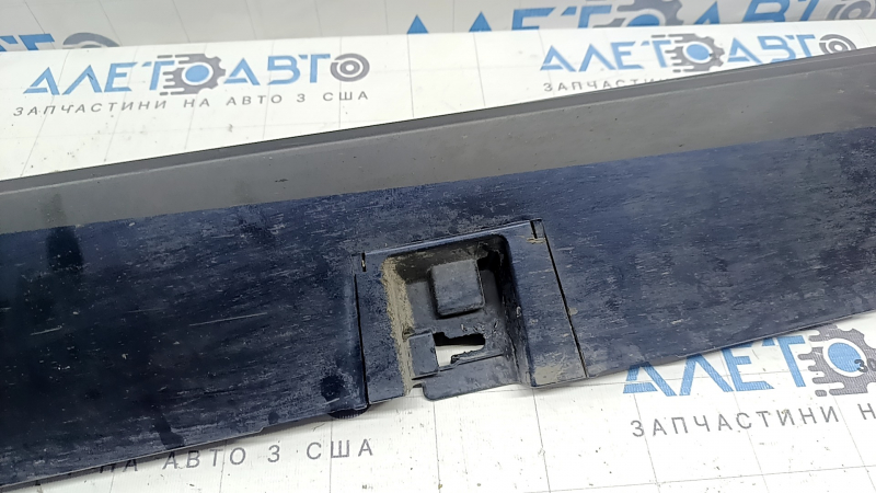 Right side sill for Mazda 3 19-26 with mudguard, Japan built, blue, scratches, missing mounting clips