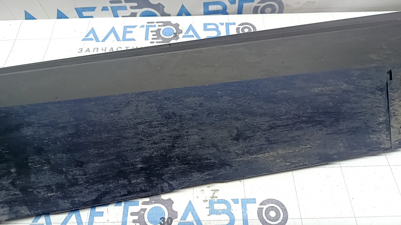 Right side sill for Mazda 3 19-26 with mudguard, Japan built, blue, scratches, missing mounting clips