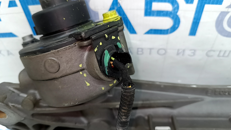 The steering rack of the Audi A5 F5 17-24 electric without rods, the connector is broken