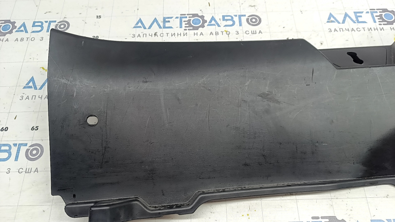 Mazda 3 19-26 4d trunk opening trim, black, scratches, broken fasteners