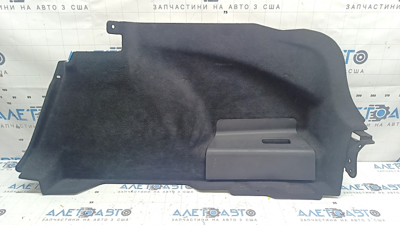 Right arch trim for Mazda 3 19-22 4d, black, Japan built, dry cleanable, scratches on plastic