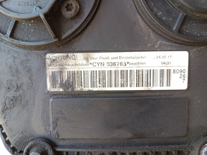 Porsche Macan 17-18 2.0T CYNB engine, 101k, 9-9-9-9, started