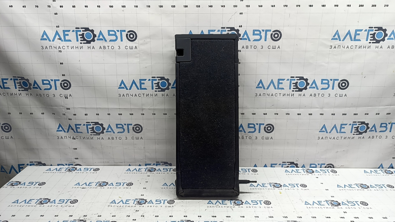 Rear seat backrest, 2nd row, center, BMW 3 G20 19-22, black Sensatec leather, with armrest and cup holders, dry-cleanable