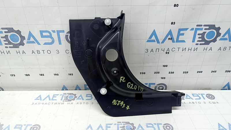 BMW 3 Series G20 19-26 black lower left pillar trim, scratches