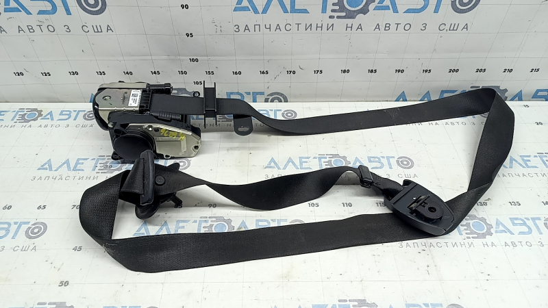 Driver's seat belt with tensioner BMW 3 G20 19-26 black, REMA, shot, dry cleanable