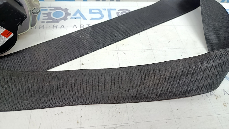 Driver's seat belt with tensioner BMW 3 G20 19-26 black, REMA, shot, dry cleanable