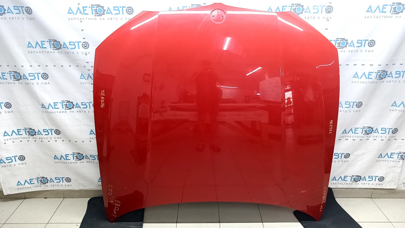 Bare hood BMW 3 G20 19-26 aluminum, red A75, chips