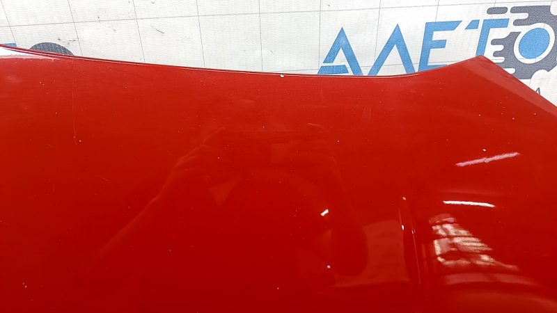 Bare hood BMW 3 G20 19-26 aluminum, red A75, chips