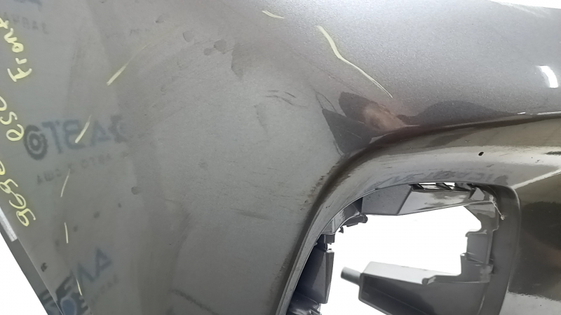 Front bumper, bare, Ford Escape MK4 23-26, without parking sensors and automatic parking, M7 graphite, scratches, non-factory holes