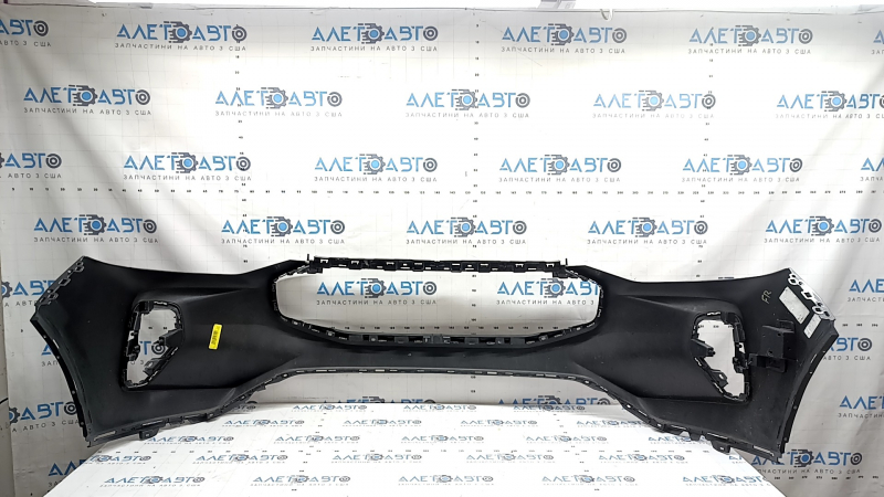 Front bumper, bare, Ford Escape MK4 23-26, without parking sensors and automatic parking, M7 graphite, scratches, non-factory holes