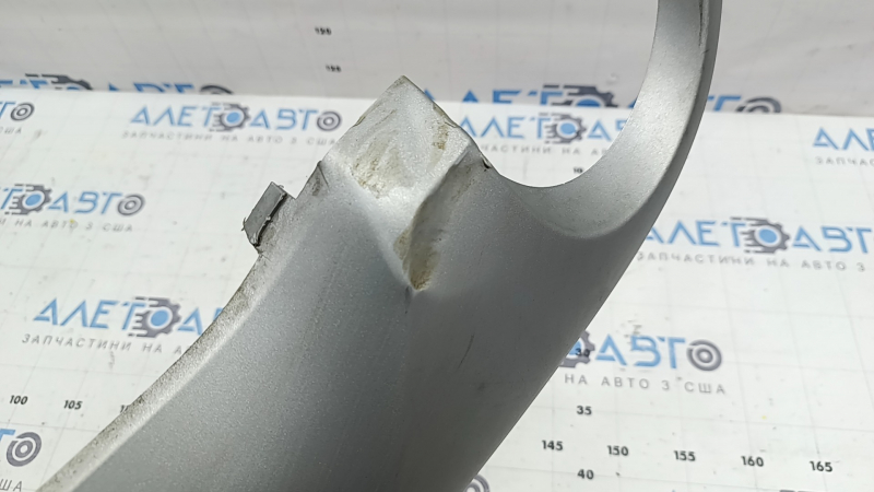 Ford Escape MK4 23-26 rear bumper lip, gray, without towbar, for 2 pipes, scratches, pressed