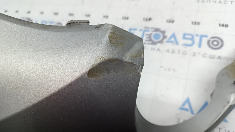 Ford Escape MK4 23-26 rear bumper lip, gray, without towbar, for 2 pipes, scratches, pressed