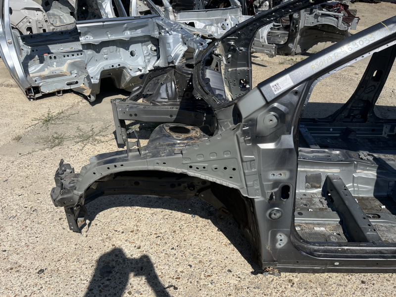 Front left quarter panel for Toyota Prius 50 16-22 on the body, graphite