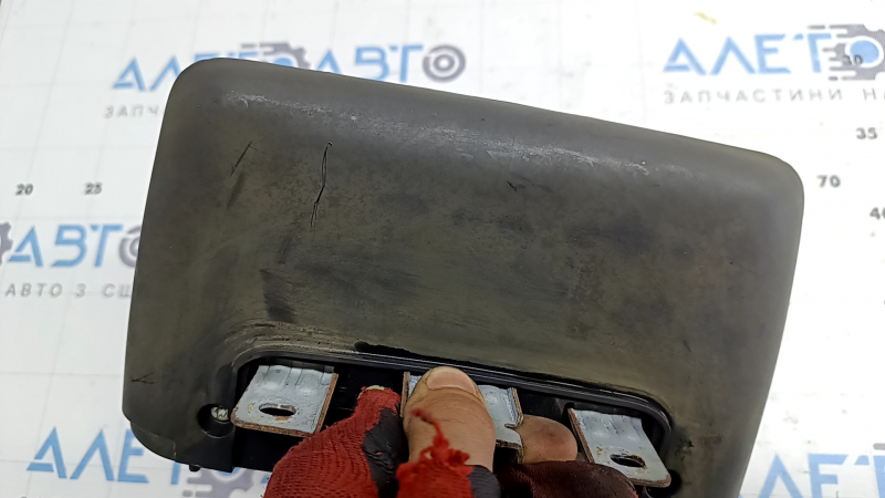 The Ford Escape MK4 2020 8" monitor, display, and navigation system is covered in soot, chips, and scratches.