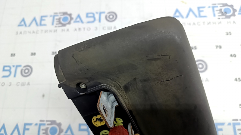 The Ford Escape MK4 2020 8" monitor, display, and navigation system is covered in soot, chips, and scratches.