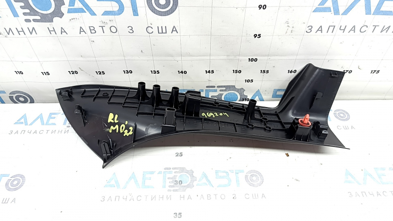 Mitsubishi Outlander 22-26 rear left door sill trim, black, scratches