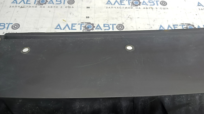 Mitsubishi Outlander 22-26 rear bumper lip, silver, inserts, structure, scratches, chips, soot