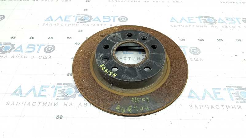 Mazda 3 19-26 right rear brake disc, 265/9mm, Japan built, rusty