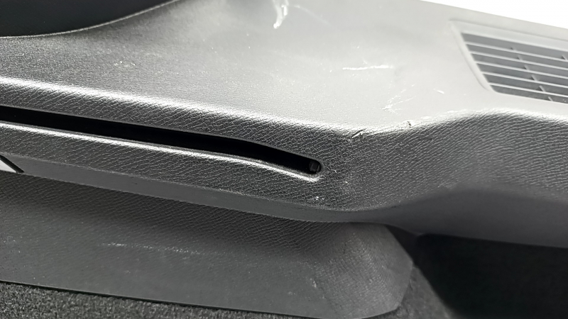 Left arch trim for Volvo XC90 16-26 (2 rows), black, scratches