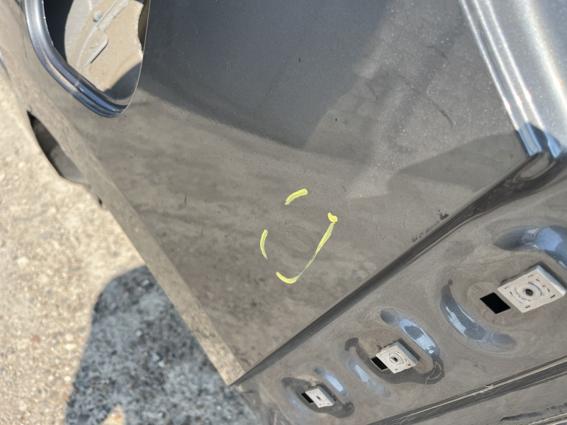 Quarter wing rear left Ford Escape MK4 20-26 on the body, graphite, dented, burnt